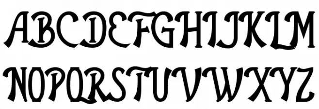 The Antique Font Litere mari