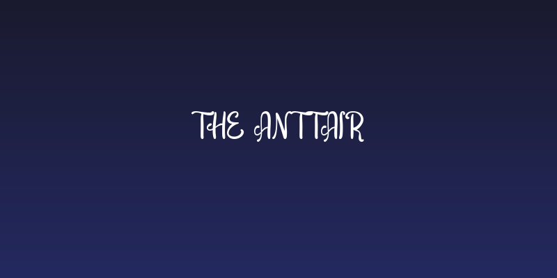 The Anttair Social Header