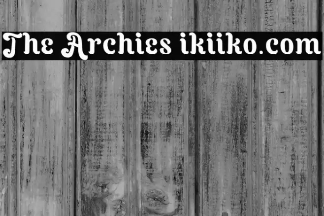 The Archies ikiiko.com Fuentes examples