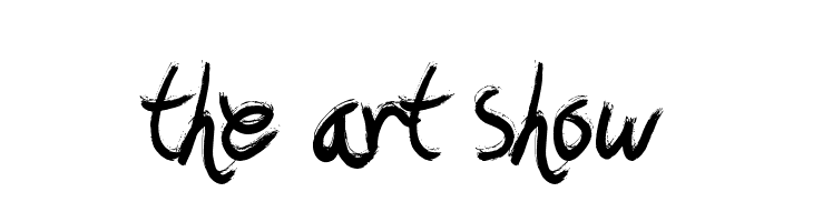 The Art Show  Frei Schriftart Herunterladen