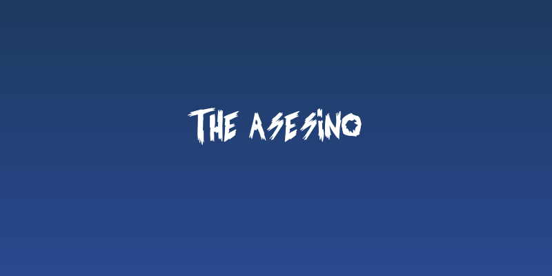 The Asesino Social Header