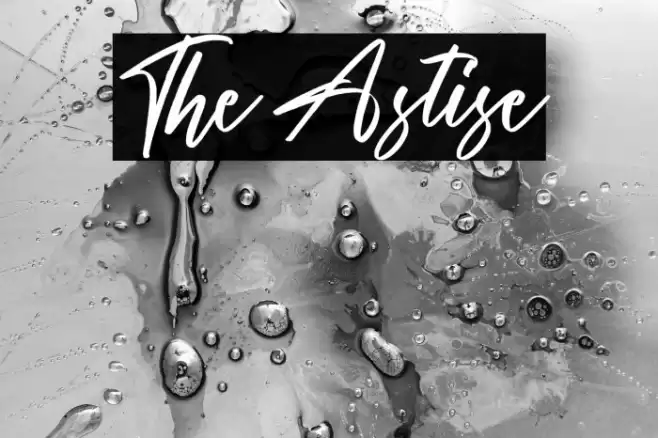 The Astise Font examples