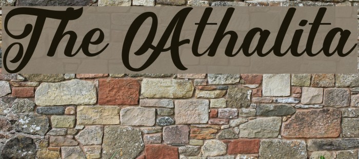The Athalita Font examples