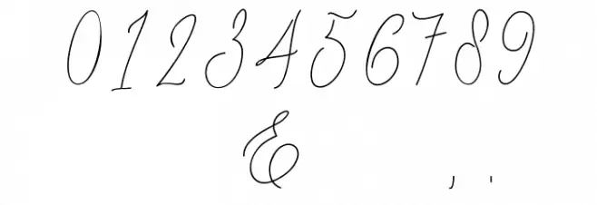 The Attention Font OTHER CHARS