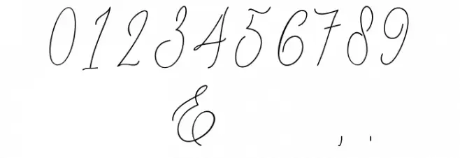 The Attention Font OTHER CHARS