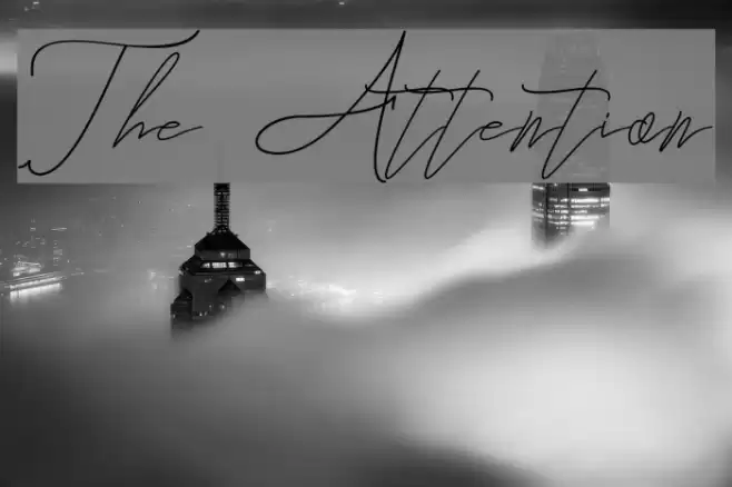 The Attention Font examples