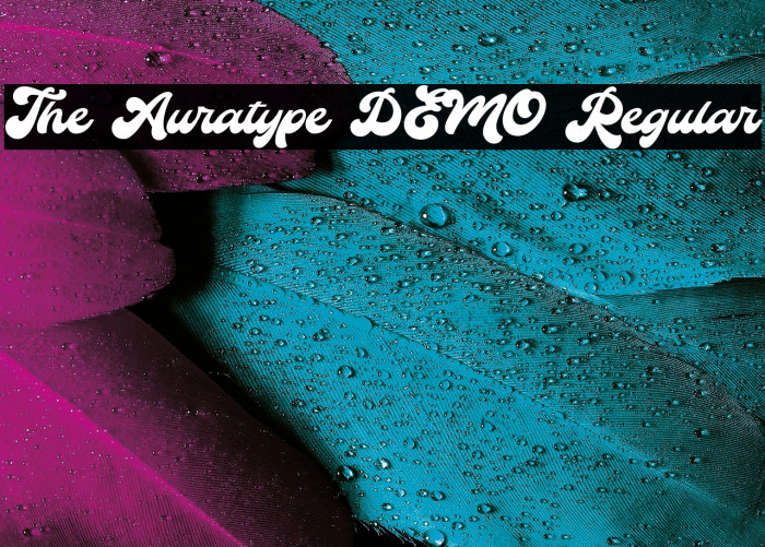 The Auratype DEMO Regular Example 1
