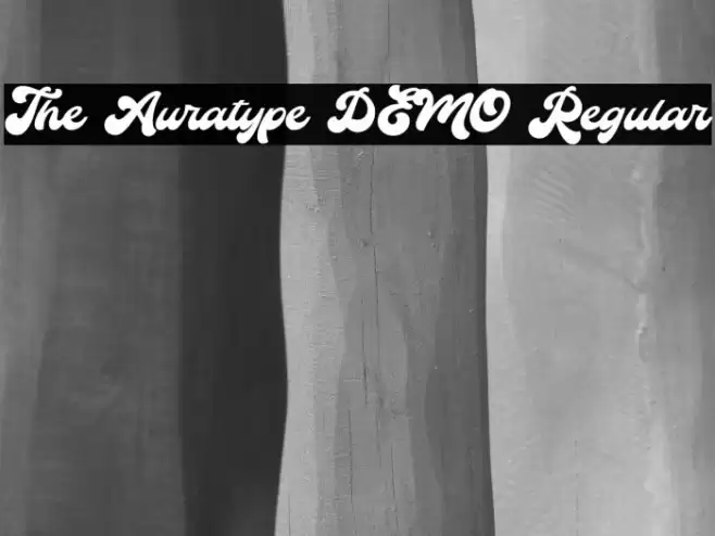 The Auratype DEMO Regular Fuentes examples