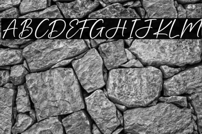 The Autumn Font examples