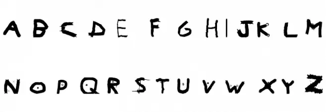 The Awesome Font 字体 大写