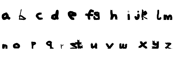 The Awesome Font Font LOWERCASE