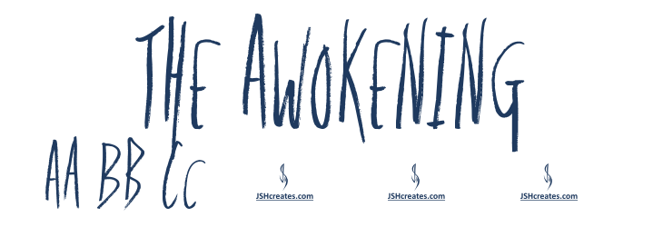 The Awokening Font Preview
