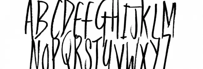 The Awokening Fonte MAIÚSCULAS