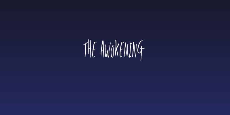 The Awokening Social Header