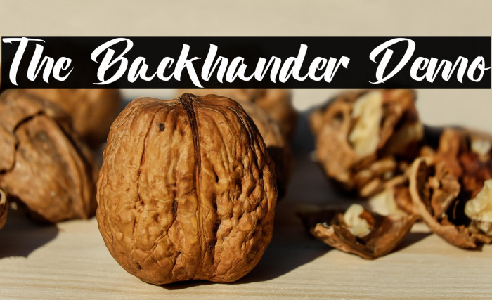 The Backhander Demo Example 2