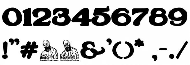 The Bad & The Bunny Font Alte caractere