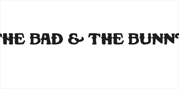 The Bad & The Bunny Logo