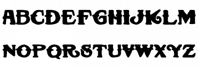 The Bad & The Bunny Font Litere mici