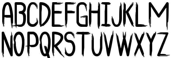 The Bad Times St Font LOWERCASE