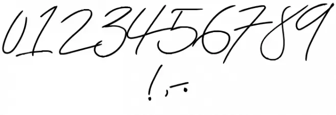 The Bad Weather Demo Font OTHER CHARS