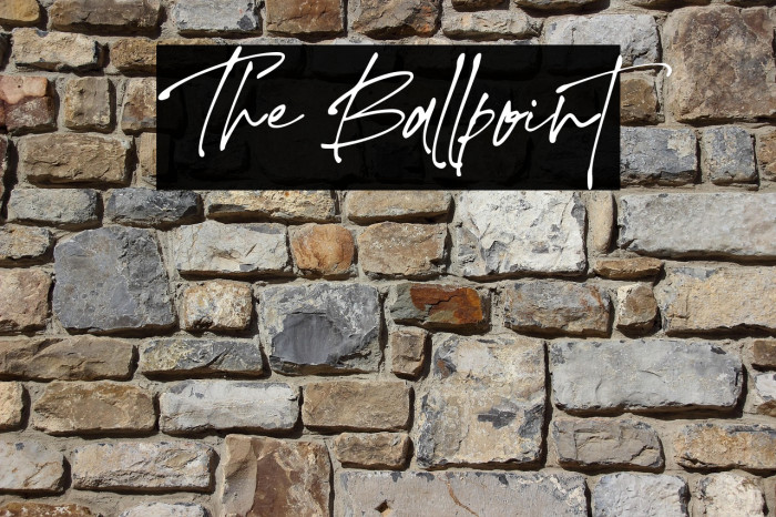 The Ballpoint Example 3