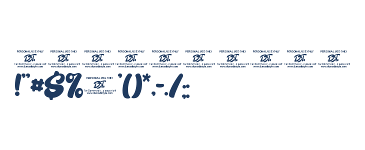 The Bambank Script Other Characters