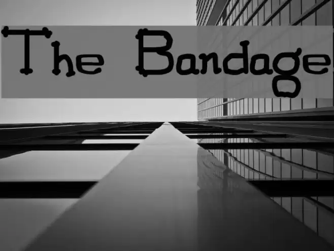 The Bandage Font examples