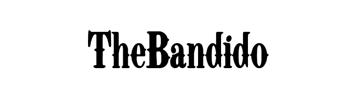 The Bandido  免费字体下载