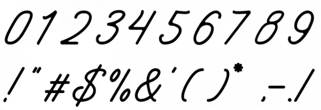 The Banten Font OTHER CHARS