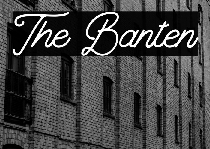 The Banten Example 3