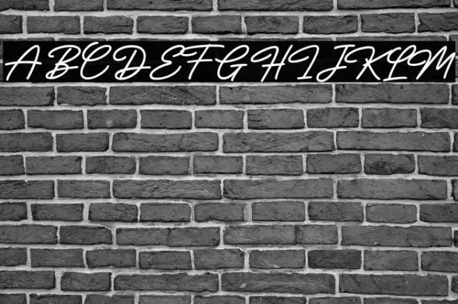 The Bardian DEMO Font examples