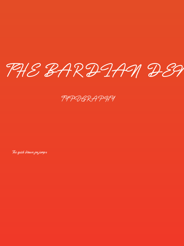 The Bardian DEMO Poster