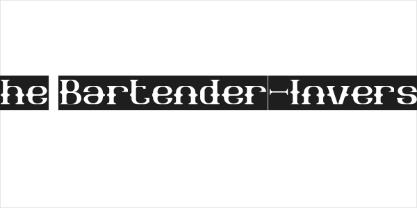 The Bartender-Inverse Logo