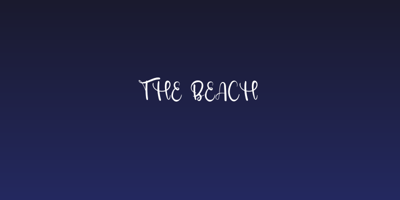 The Beach Social Header