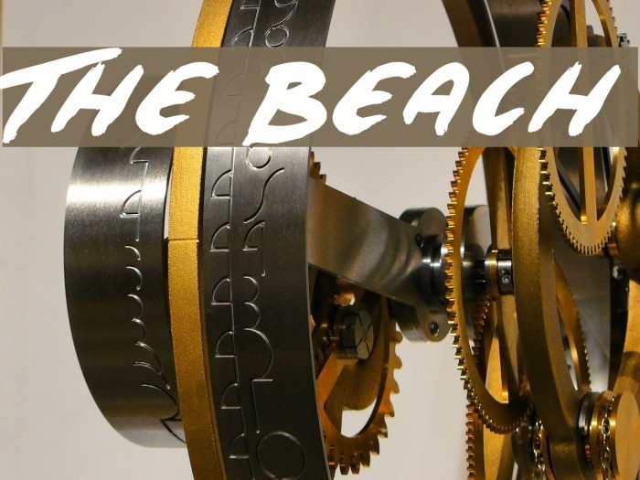 The Beach لخطوط تنزيل examples
