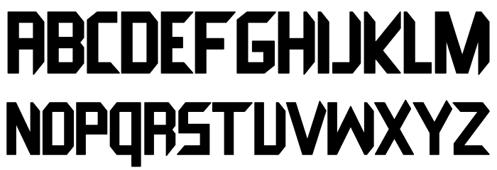 The Beast Font LOWERCASE