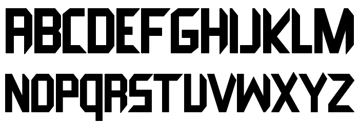 The Beast Font LOWERCASE