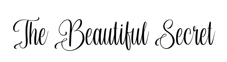 The Beautiful Secret  Descarca Fonturi Gratis