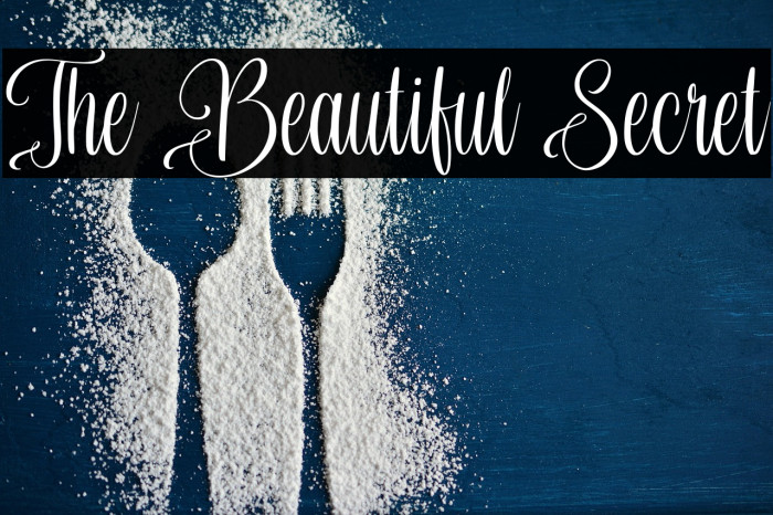 The Beautiful Secret Example 3