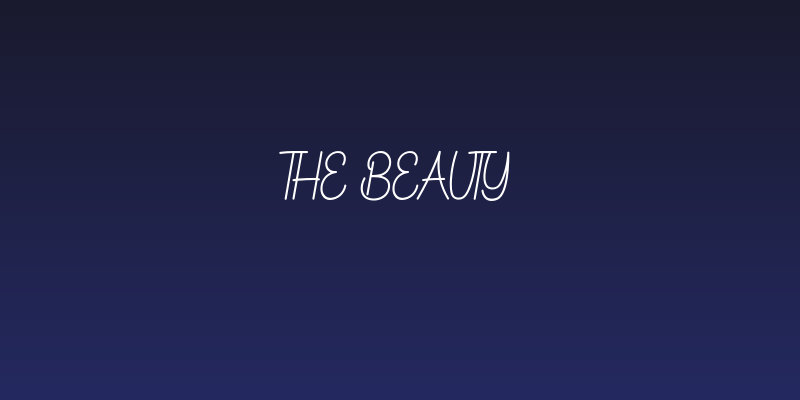 The Beauty Social Header