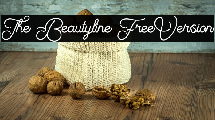 The Beautyline FreeVersion Example 1