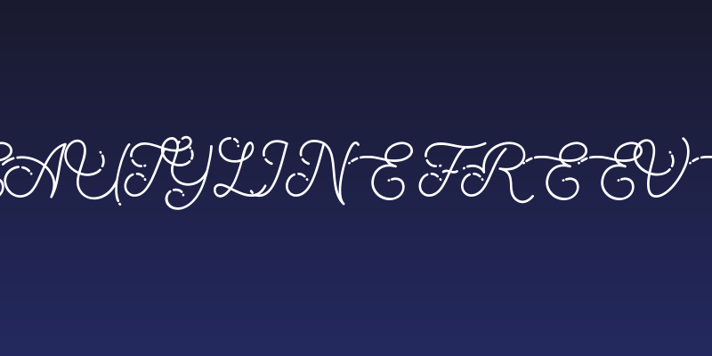 The Beautyline FreeVersion Social Header