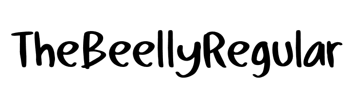 The Beelly Regular  font caratteri gratis