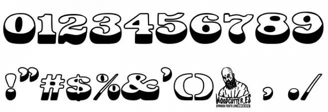 The Beer Golden Palace Font OTHER CHARS