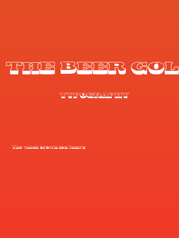 The Beer Golden Palace Poster