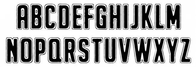 The Beginning Of Memory फ़ॉन्ट लोअरकेस