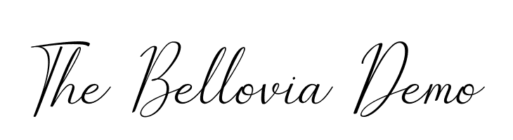 The Bellovia Demo  Descarca Fonturi Gratis