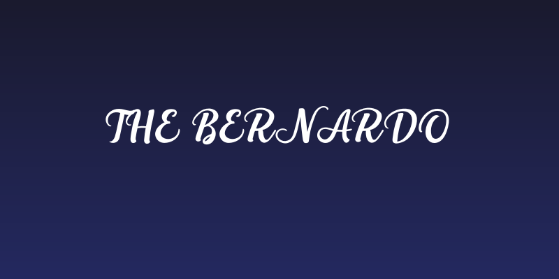 The Bernardo Social Header