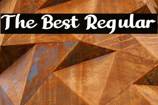 The Best Regular Example 3