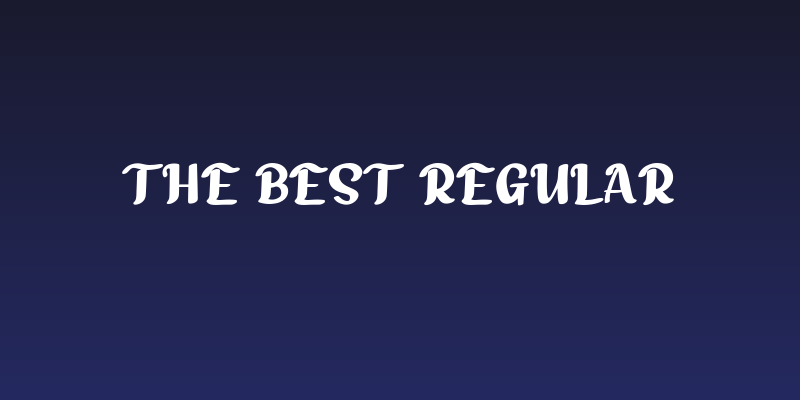 The Best Regular Social Header